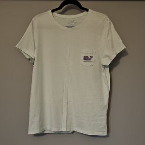 Vineyard Vines Women's Light Seafoam Short Sleeve Tee